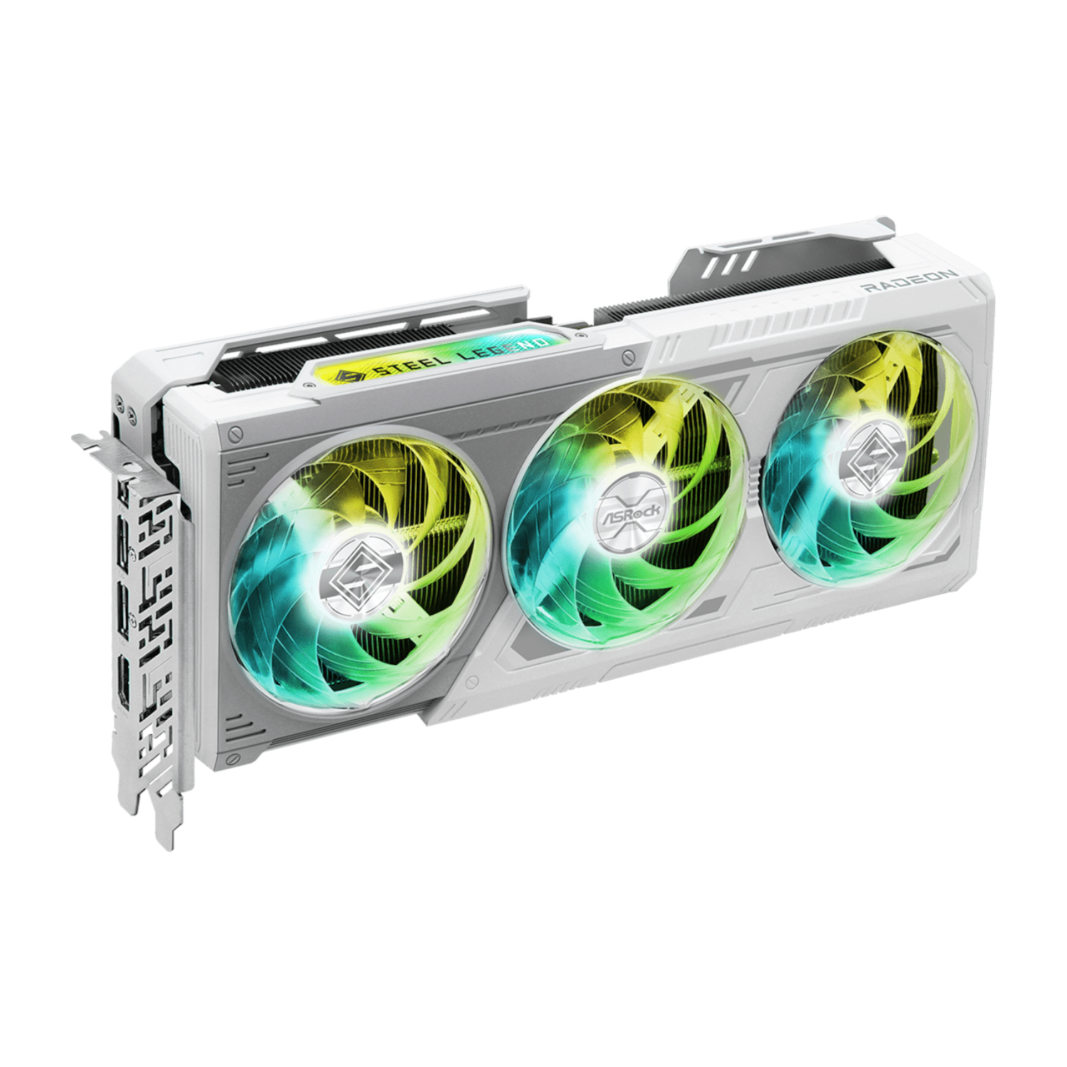 ASRock AMD Radeon RX 9070 XT Steel Legend 16GB Graphics Card - Image 3