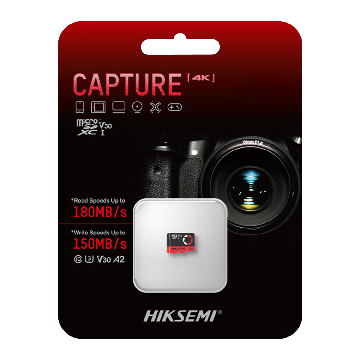 Hiksemi Capture V30 128GB MicroSDXC (Without Adapter) - Image 4