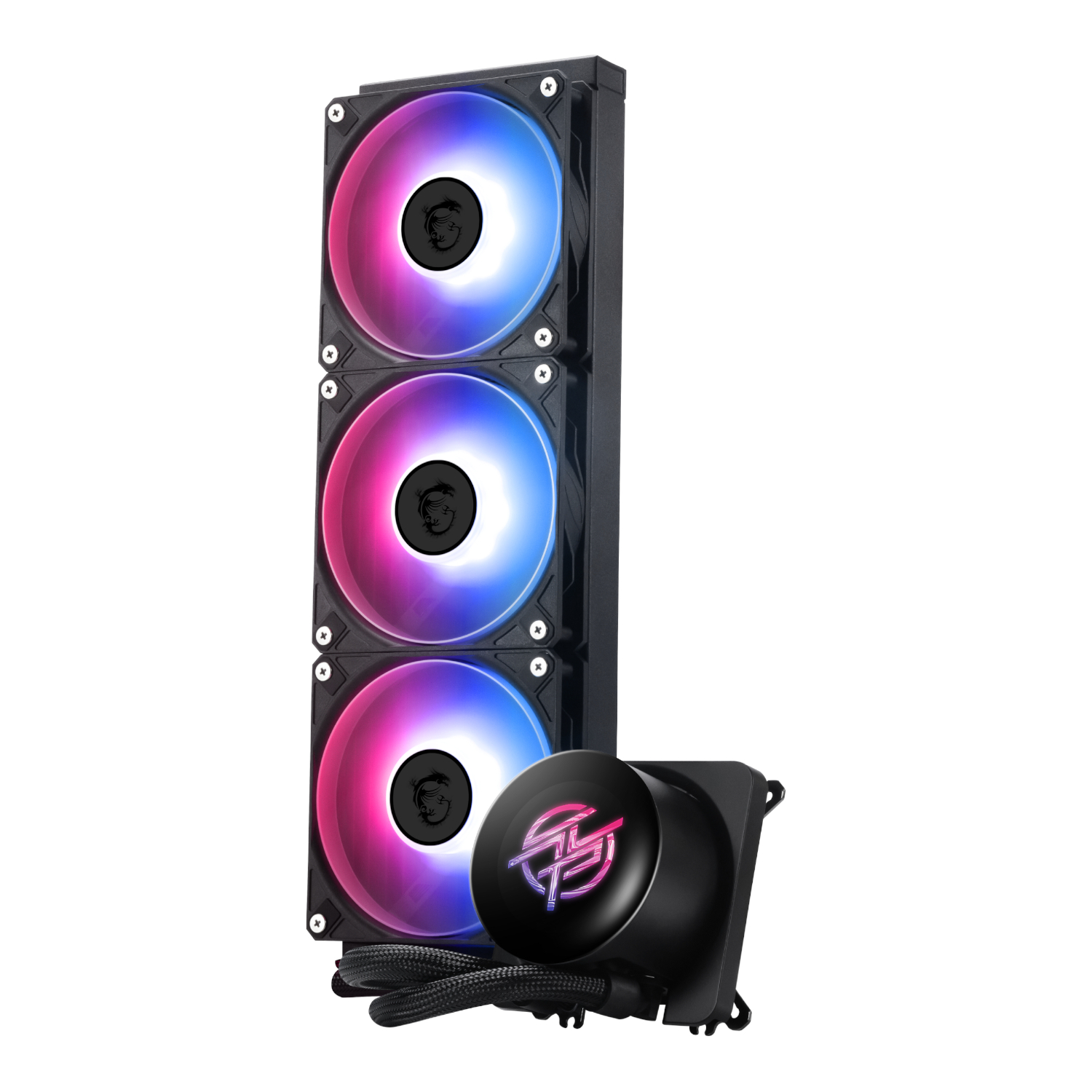 MSI MPG Coreliquid P13 360 AIO Liquid CPU Cooler - Black - Image 3