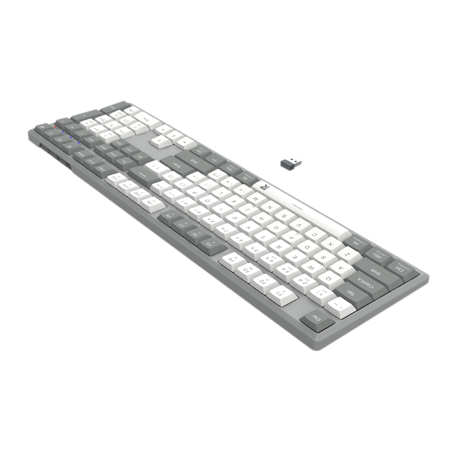 Redragon BK-7485 Wireless Office Keyboard - Grey - Image 4