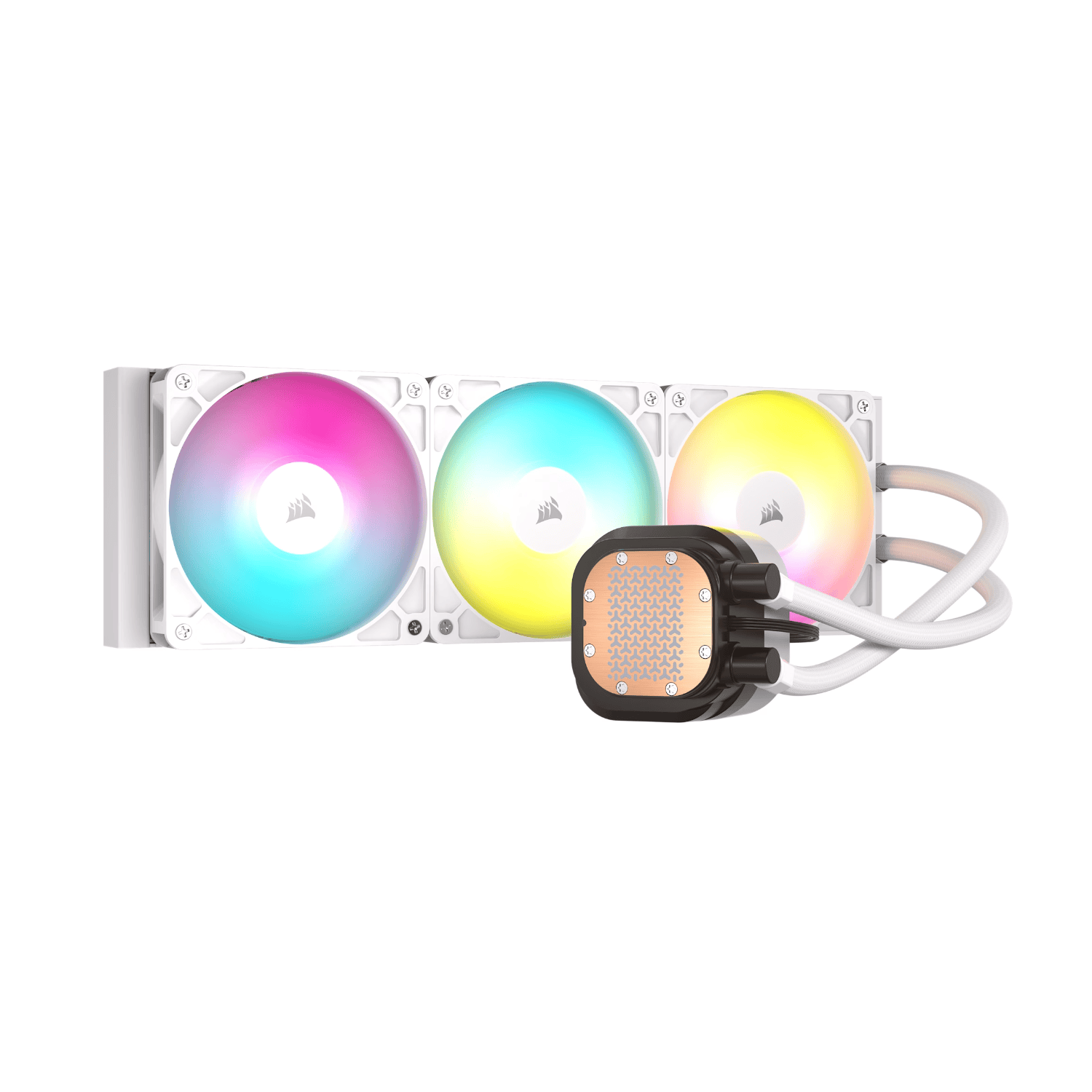 Corsair NAUTILUS 360 RS ARGB Liquid CPU Cooler - White - Image 4