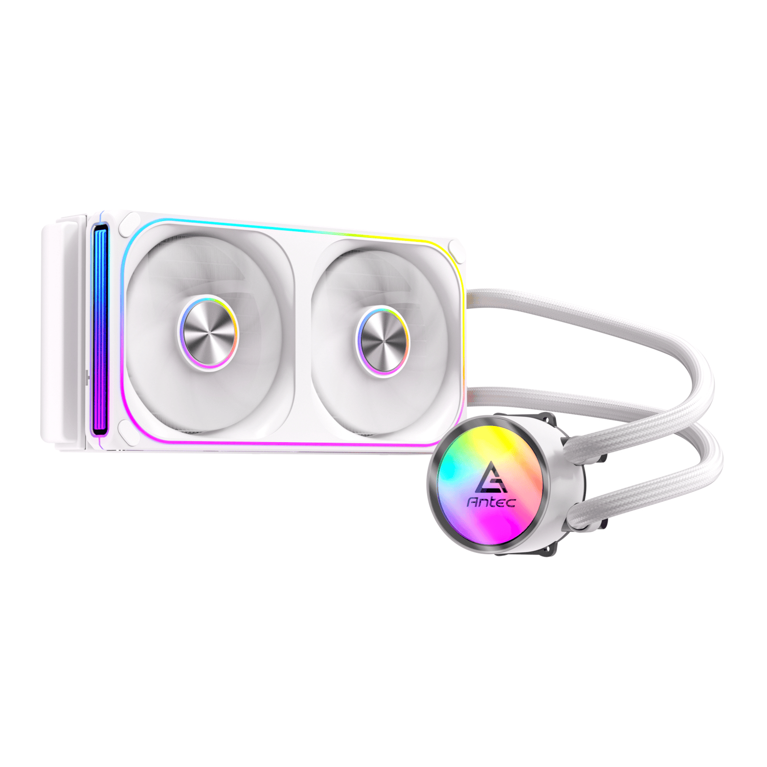 Antec Omni Matrix 240 ARGB CPU Liquid Cooler - White - Image 2