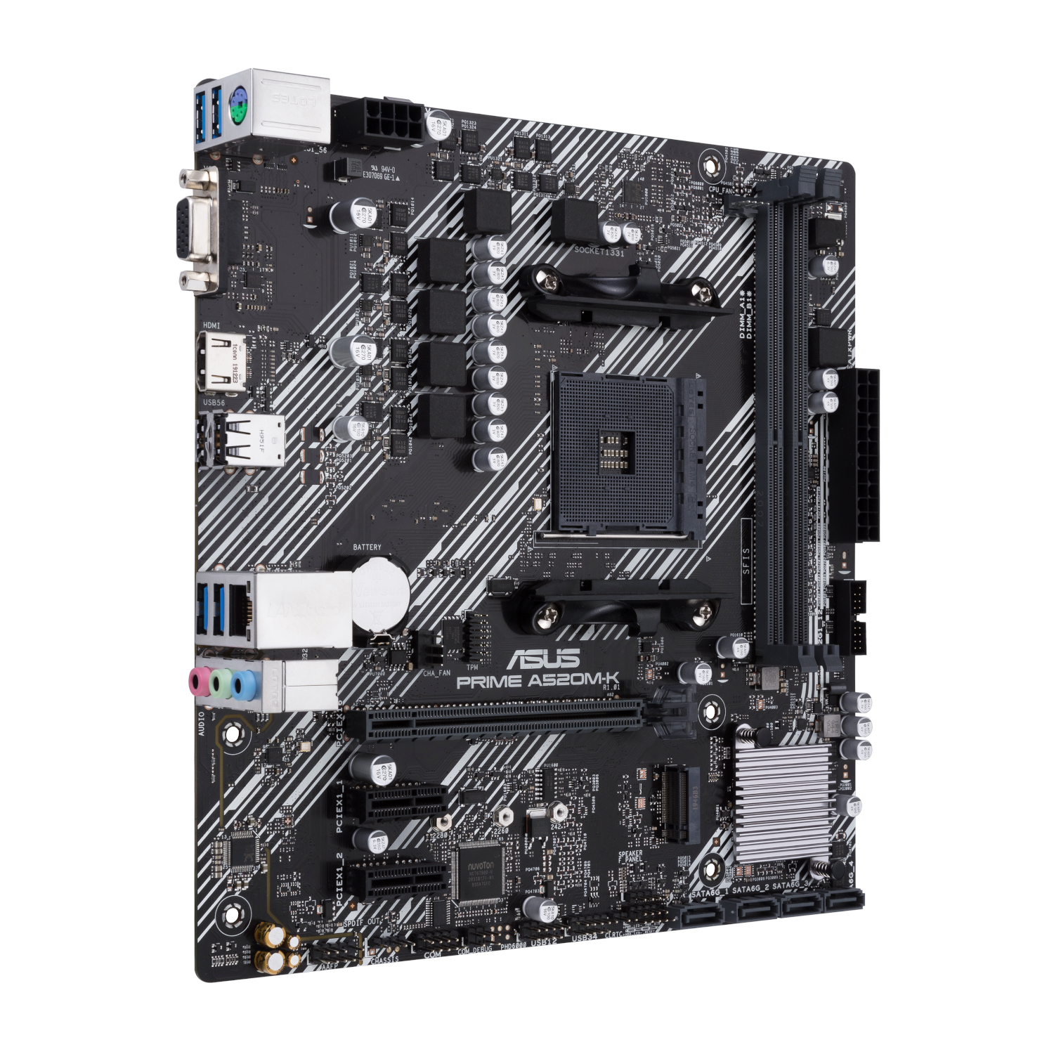 PCBuilder AMD Ryzen 5 3400G GT730 HOME MASTER Windows 11 Desktop PC - Image 3