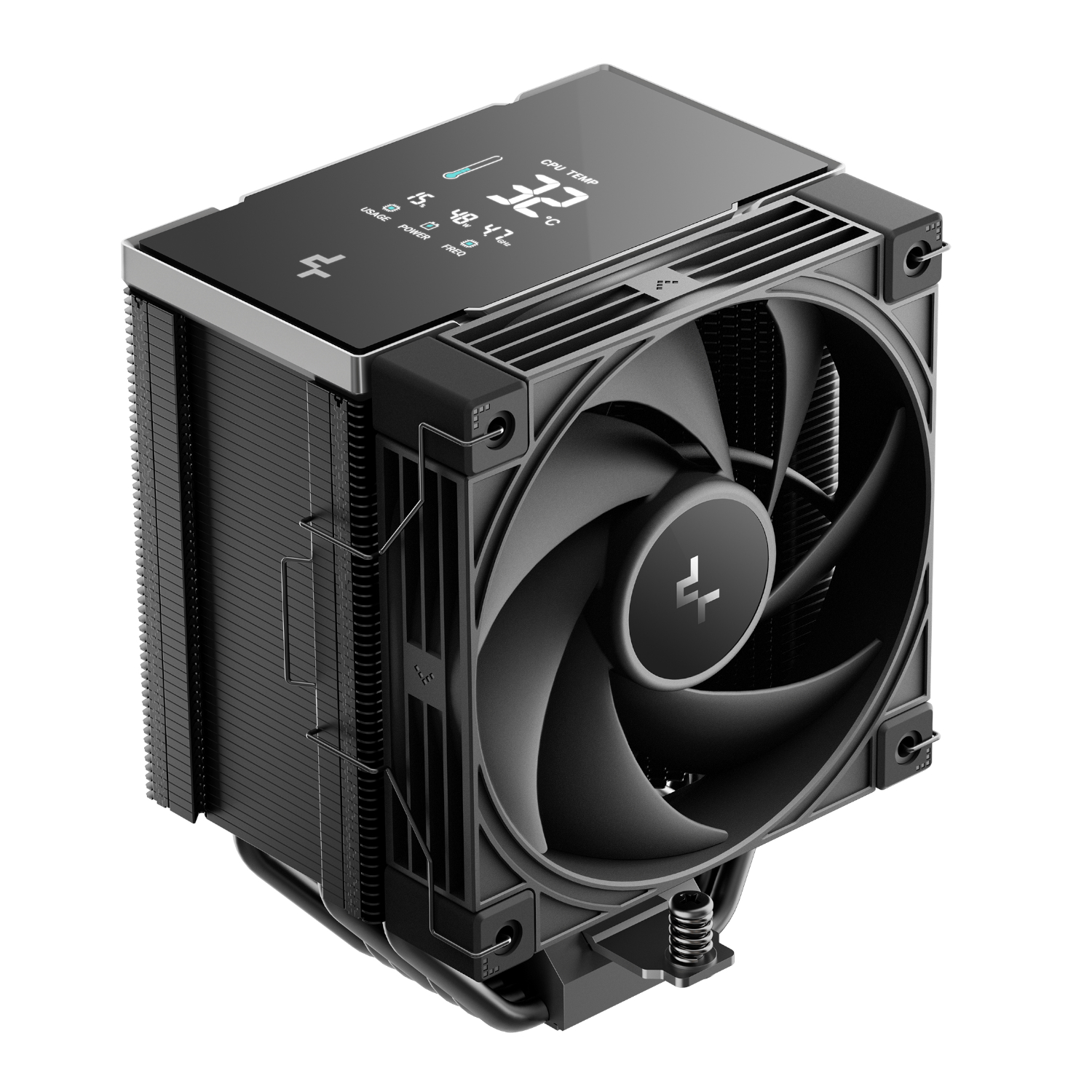 DeepCool AK700 DIGITAL NYX 120mm Air Cooler - Black - Image 2