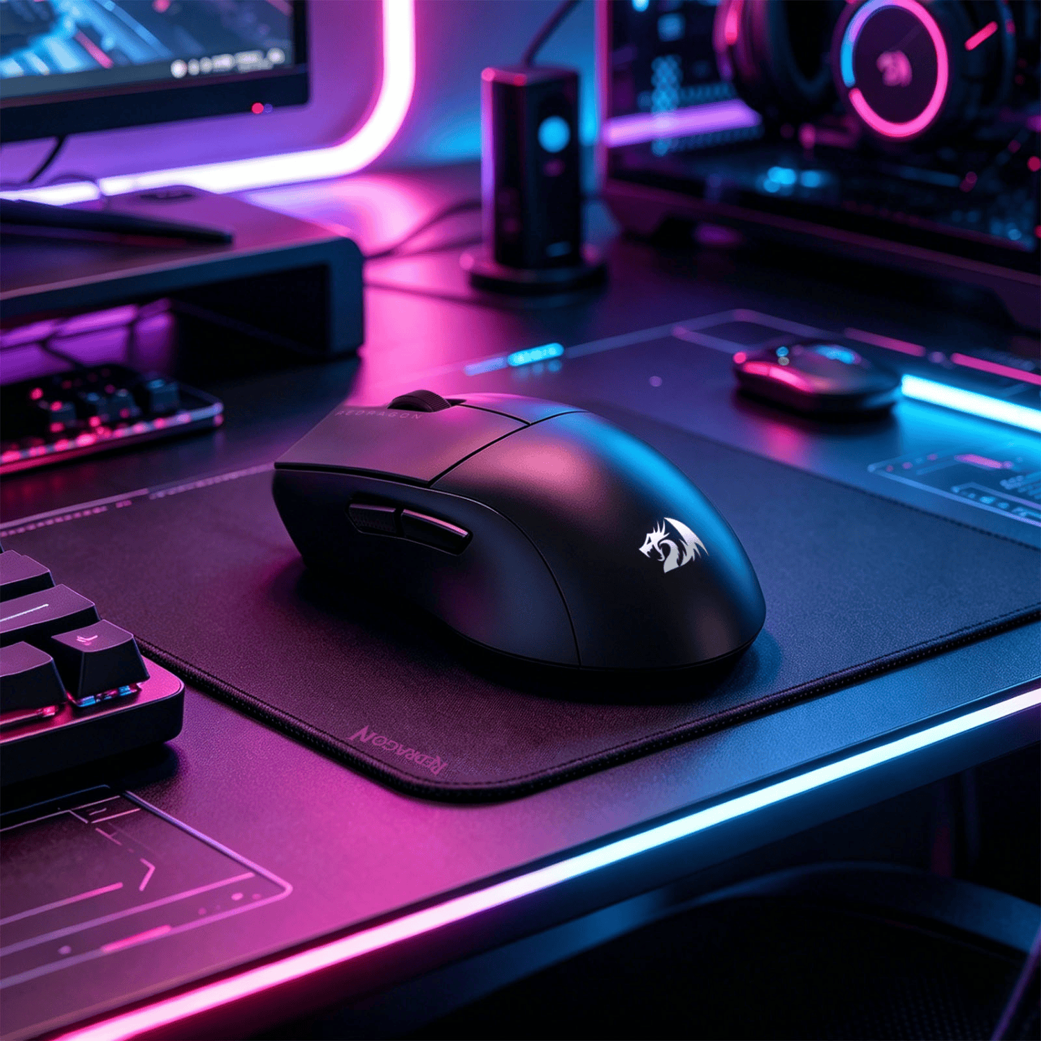 Redragon M916 KING ULTRA 30000 DPI Gaming Mouse - Black - Image 5