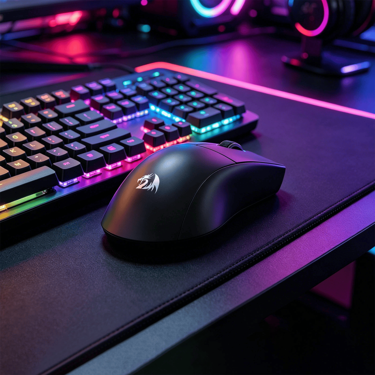 Redragon M916 KING ULTRA 30000 DPI Gaming Mouse - Black - Image 6
