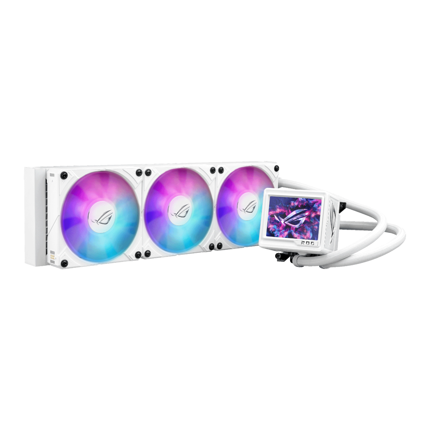 ASUS ROG RYUJIN III 360mm ARGB Extreme White Edition Liquid CPU Cooler - Image 2